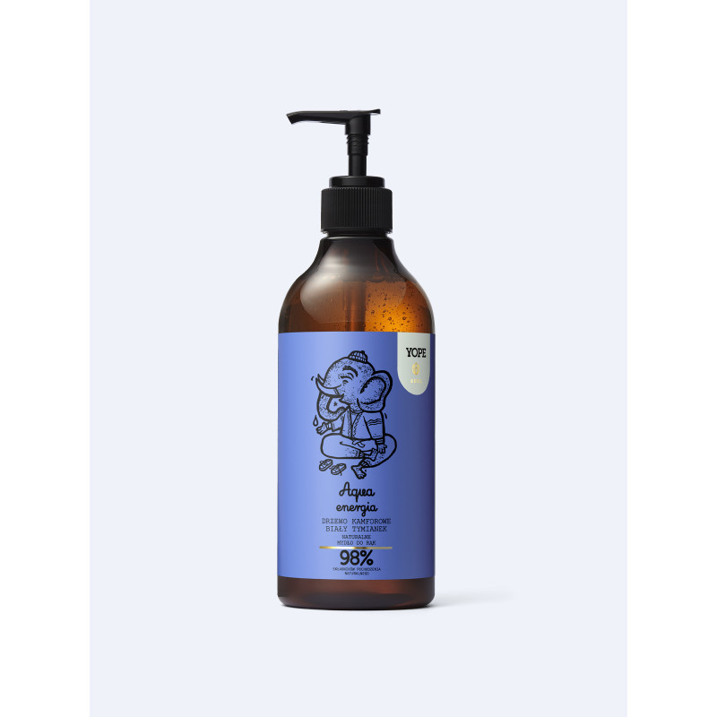 Yope - Naturalne mydło do rąk Aqua energia 500 ml