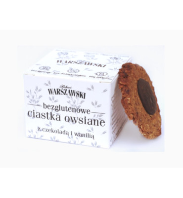 Warszawski Ciastka owsiane z czekoladą b/g 150g