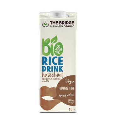 The Bridge - Napój ryżowy z orzechem laskowym b/g BIO 1l
