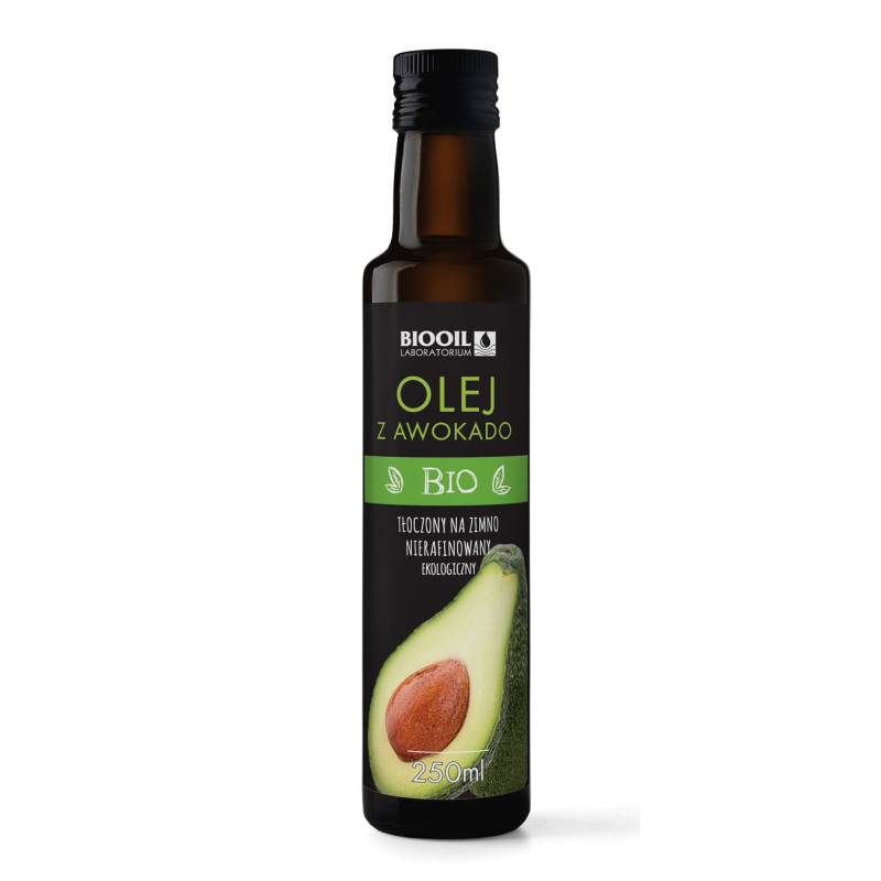 Biooil - Olej z awokado tł. na zimno BIO 250ml