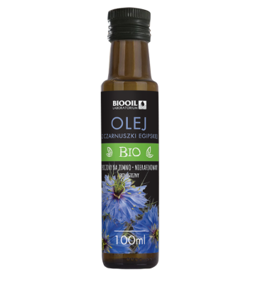 Biooil - Olej z czarnuszki egipskiej tł. na zimno BIO 100ml