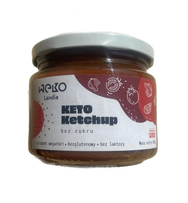 Wekolandia - Keto ketchup b/c 300g