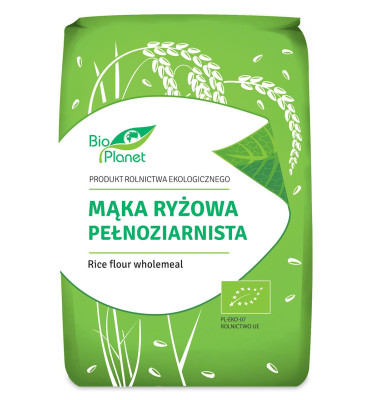 Bio Planet - Mąka ryżowa pełnoziarnista BIO 1kg
