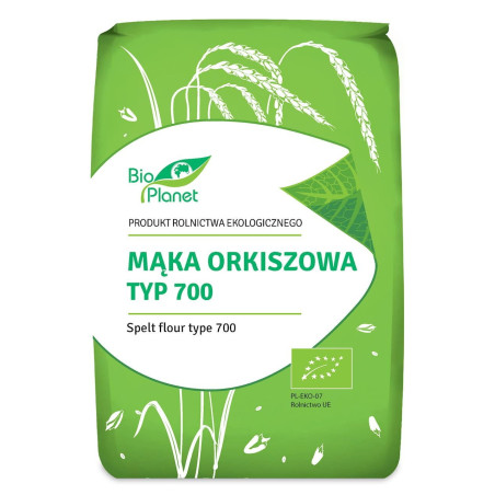 Bio Planet - Mąka orkiszowa jasna typ 700 BIO 1kg