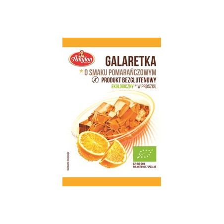 Amylon - Galaretka pomarańczowa b/g BIO 40g 