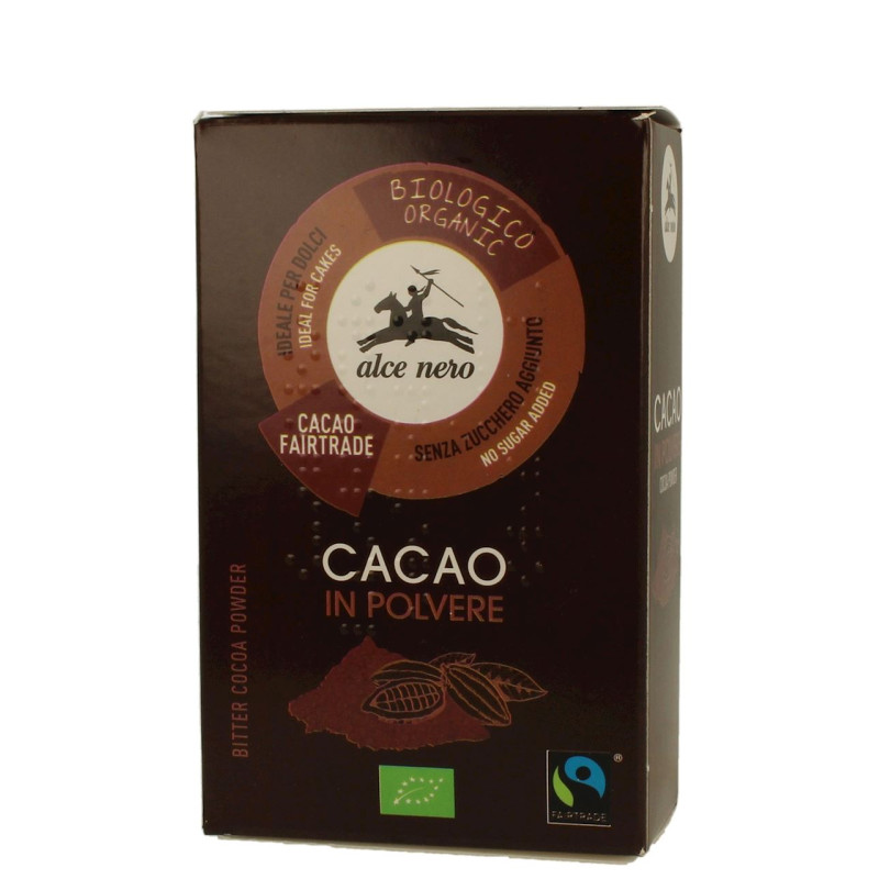 Alce Nero - Kakao w proszku BIO Fair Trade 75g 