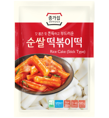 Daesang - Kluski ryżowe do Tteokbokki, słupki 1kg