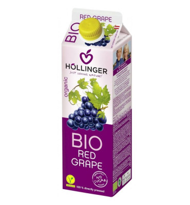 Hollinger - Sok z czerwonych winogron NFC BIO 1l