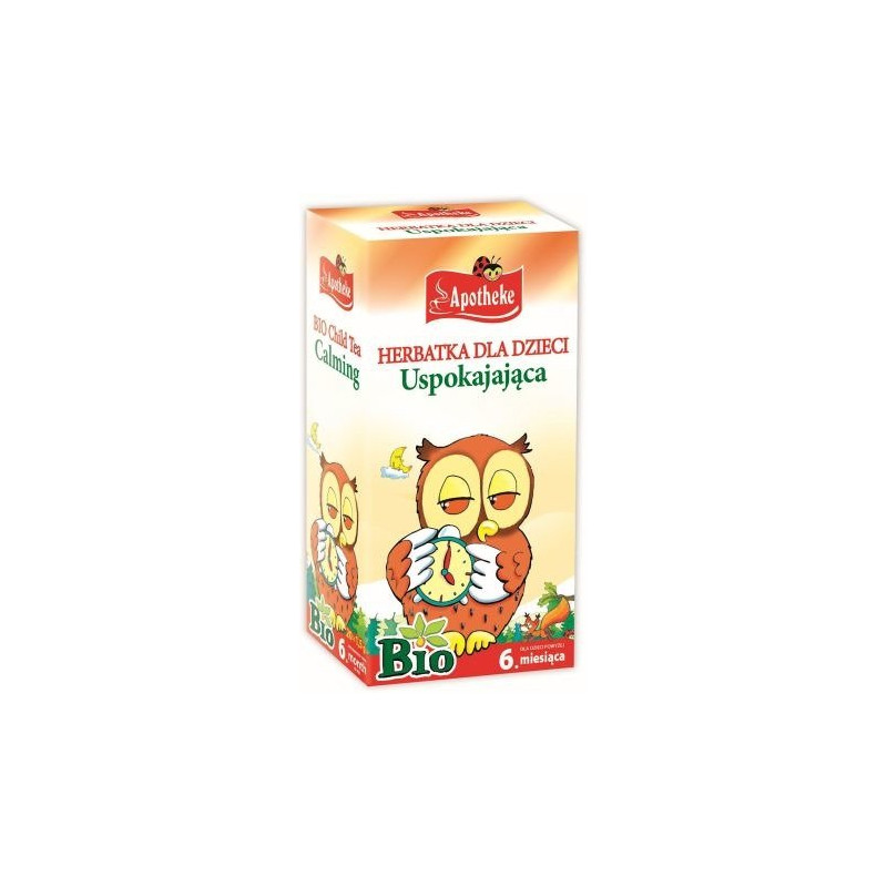 Apotheke - Herbatka dla dzieci - melisa, mięta, rumianek BIO (20x1,5g)