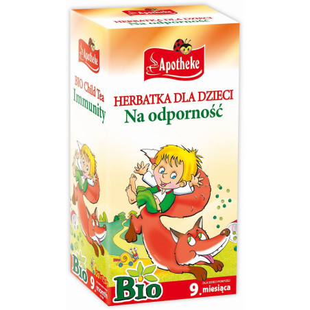 Apotheke - Herbatka dla dzieci - koper włoski, melisa, mięta BIO (20 x 1,5g)