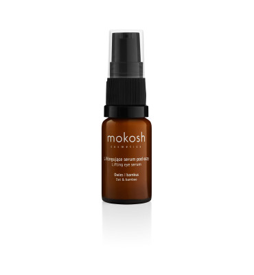 Mokosh - Liftingujące serum pod oczy owies i bambus 12ml