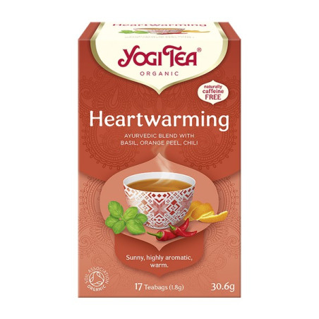 Yogi Tea - Heartwarming - radość życia - BIO (17x1,8g)