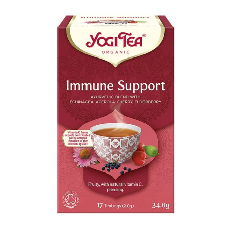 Yogi Tea - Herbata Immune Support - na odporność - BIO (17x2g)
