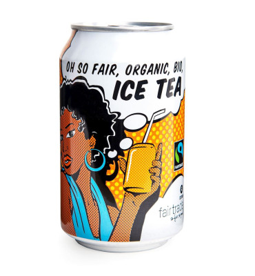 Oxfam - Napój gazowany ice tea fair trade BIO 330ml