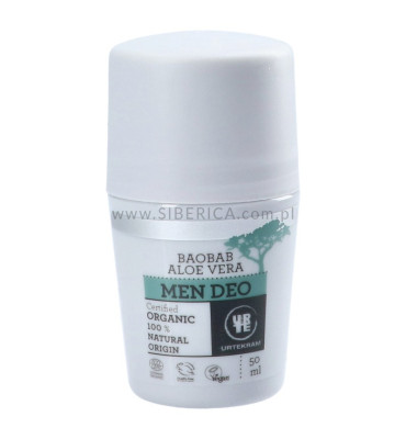 Urtekram -Dezodorant w kulce dla mężczyzn BIO 50ml