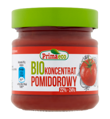 Primaeco - Koncentrat pomidorowy 22-24% 185g