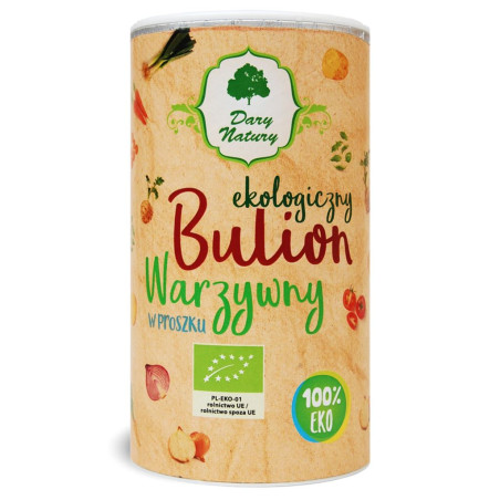 Dary Natury - Bulion warzywny w proszku BIO 200g