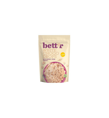 Bett'r - Dropsy czekoladowe białe BIO 200g
