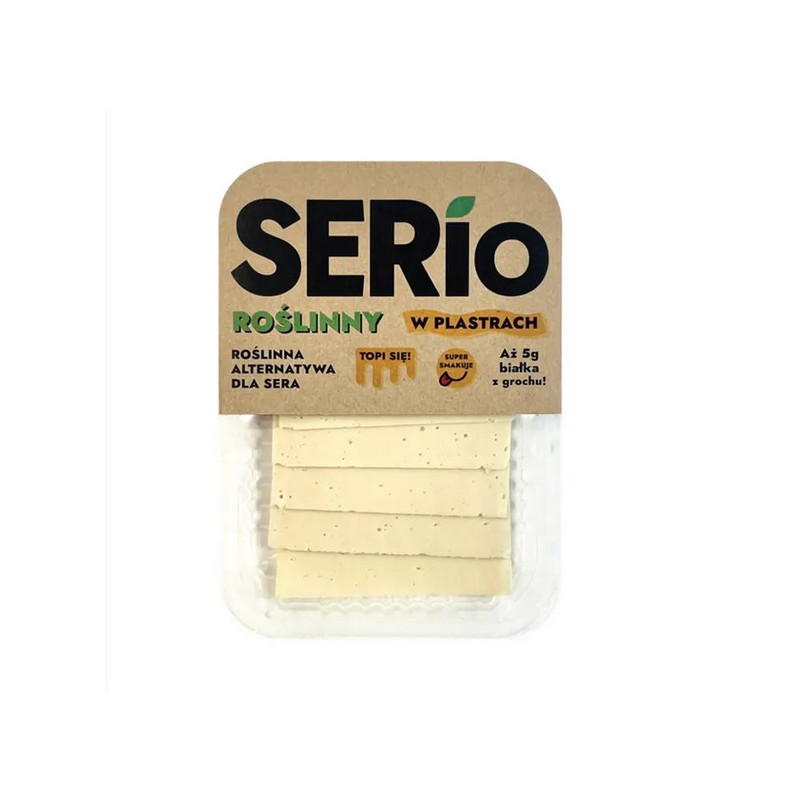 SERio - Wegański ser w plastrach 100g