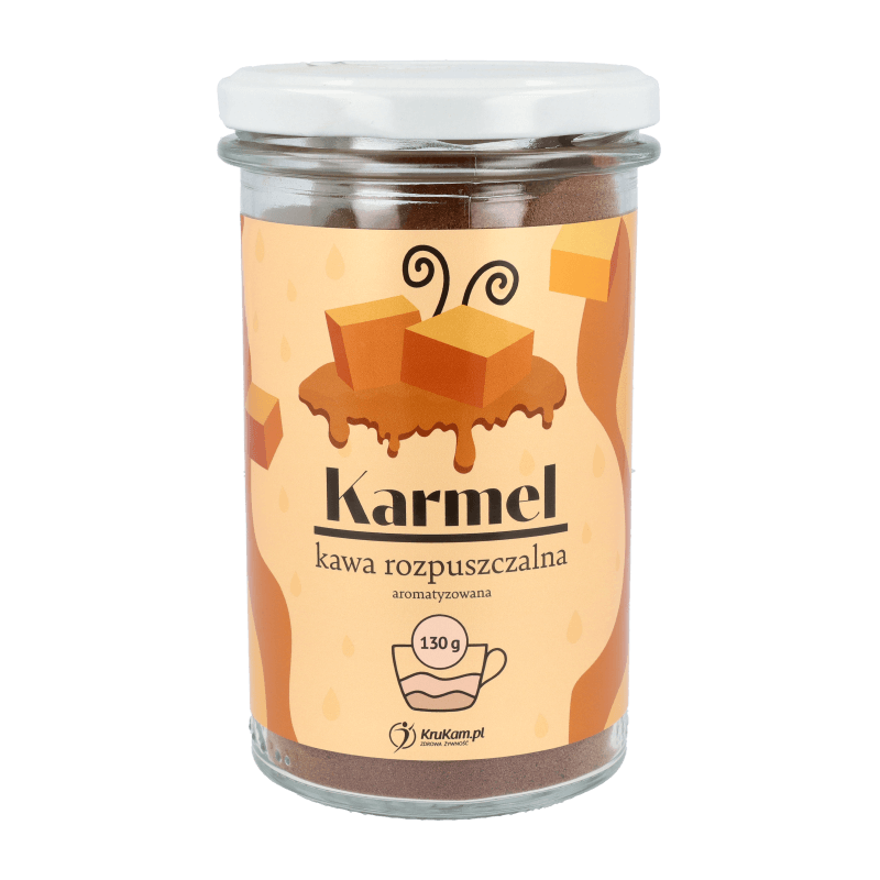 Krukam - Kawa rozpuszczalna karmel 130g