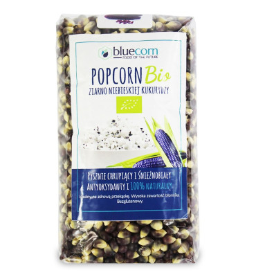 Popcorn niebieski b/g BIO (100g)