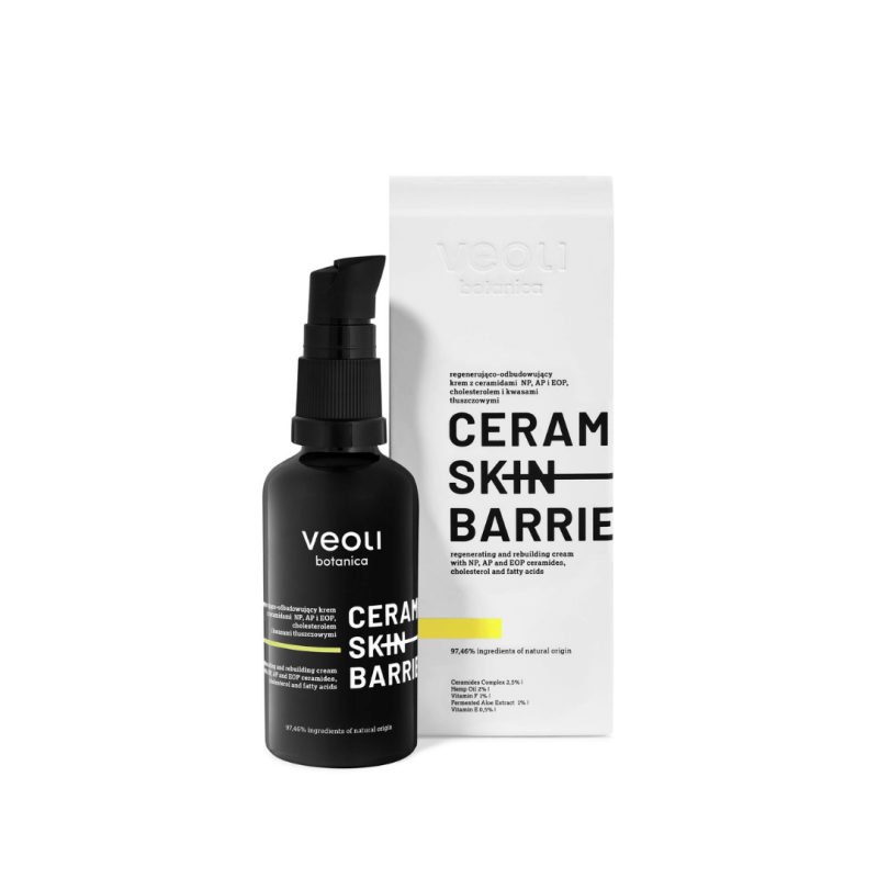 Veoli - Ceramide skin barrier - regenerująco-odbudowujący krem z ceramidami 40ml