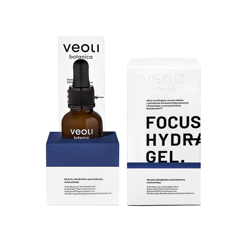 Veoli - Focus Hydration Gel - ultra nawilżające serum żelowe z kwasem hialuronowym 30ml