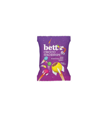 Bett'r - Drażetki czekoladowe kolorowe BIO 70g