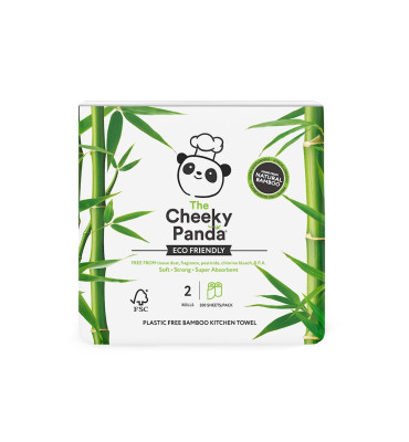 Cheeky Panda - Ręcznik papierowy bambusowy 2 szt.