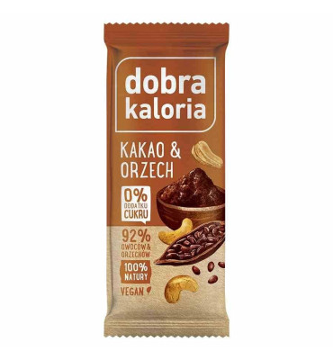 Dobra Kaloria - Baton daktylowy kakao orzech 35g