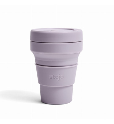 Stojo - Kubek składany - Lilac 355 ml