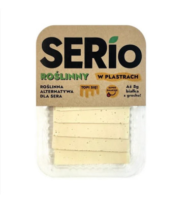SERio - Wegański ser w plastrach 100g