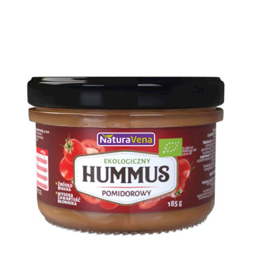 Naturavena - Hummus pomidorowy BIO 185g
