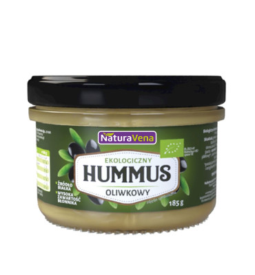 Naturavena - Hummus oliwkowy BIO 185g