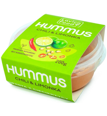 Lavica food - Hummus chili i limonka 200g