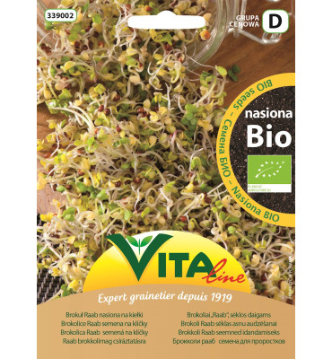 Vita Line - Nasiona brokułu na kiełki BIO 20g