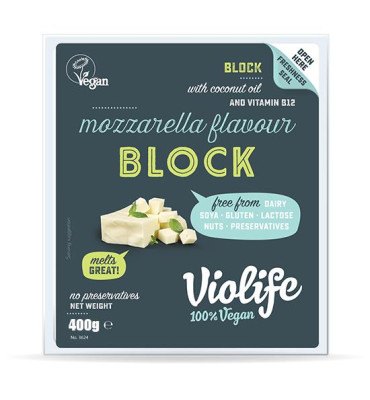 Violife - Ser mozzarella blok 400g