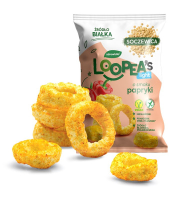 Loopea's - Chrupki o smaku papryki 50g