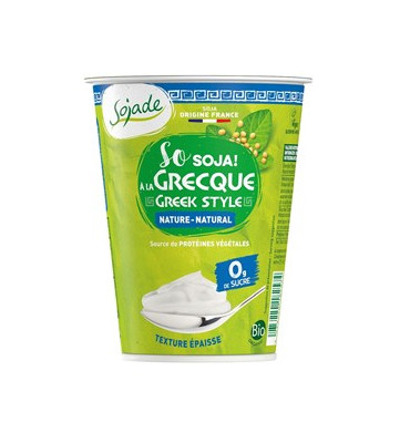 Sojade - Jogurt sojowy grecki b/g BIO 400g