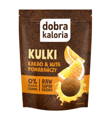 Dobra Kaloria - Kulki daktylowe kakao & pomarańcza b/c 65g