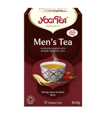 Yogi Tea - Herbata Men's Tea - dla mężczyzn - BIO (17x1,8g)
