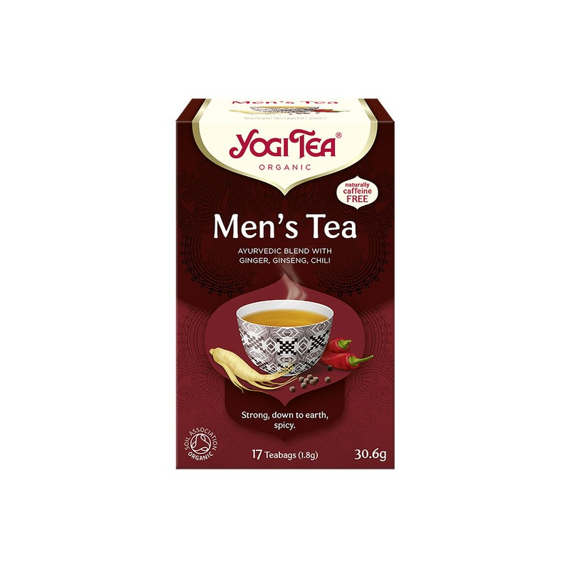 Yogi Tea - Herbata Men's Tea - dla mężczyzn - BIO (17x1,8g)