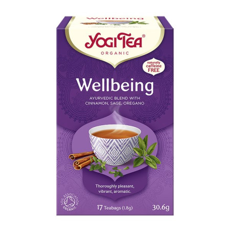 Yogi Tea - Herbata Wellbeing - dobrostan - BIO (17x1,8g)
