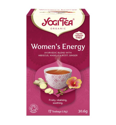 Yogi Tea - Herbata Women's Energy - energia kobiet - BIO (17x1,8g)