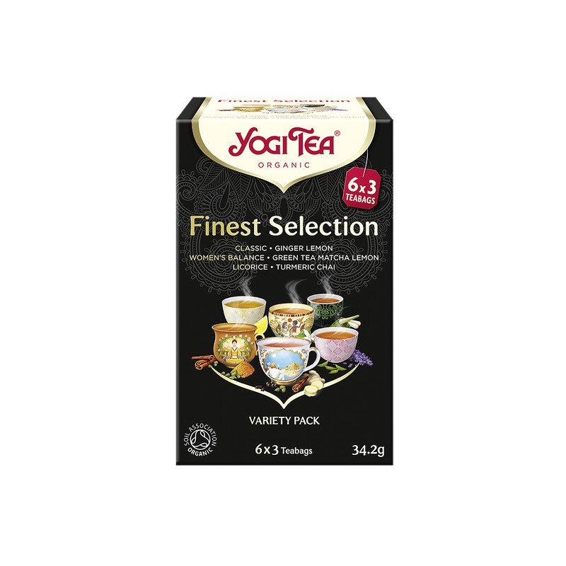 Yogi Tea - Finest Selection - wyborna finezja - BIO 18 szt. 34,2g