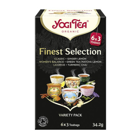 Yogi Tea - Finest Selection - wyborna finezja - BIO 18 szt. 34,2g