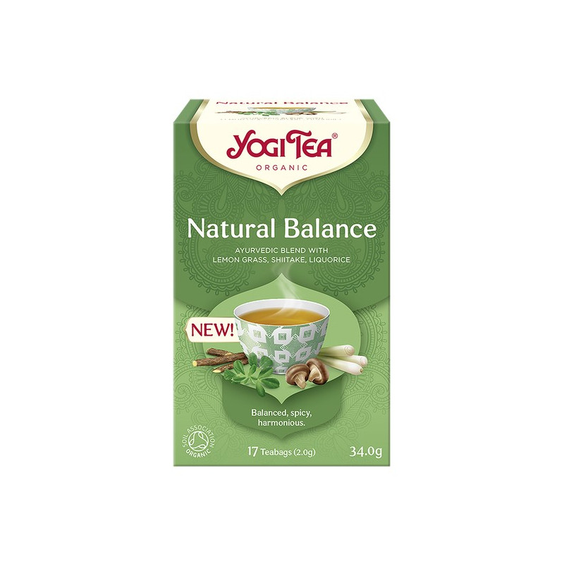 Yogi Tea - Herbata Natural Balance - naturalna równowaga - BIO (17x2g)