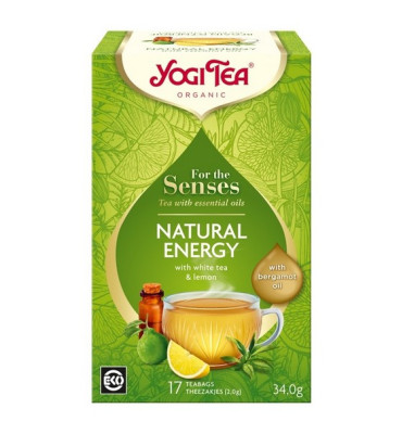 Yogi Tea - Herbata Natural Energy - naturalna energia - BIO (17x2g)