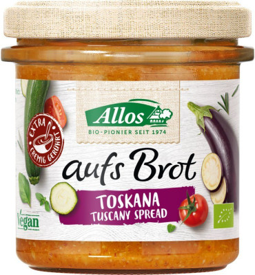 Allos - Pasta kremowa toscana b/g BIO 140g