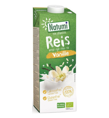 Natumi - Napój ryżowy waniliowy b/g BIO 1l